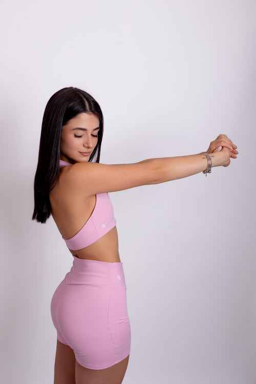 Short Cintura V | Soft Pink