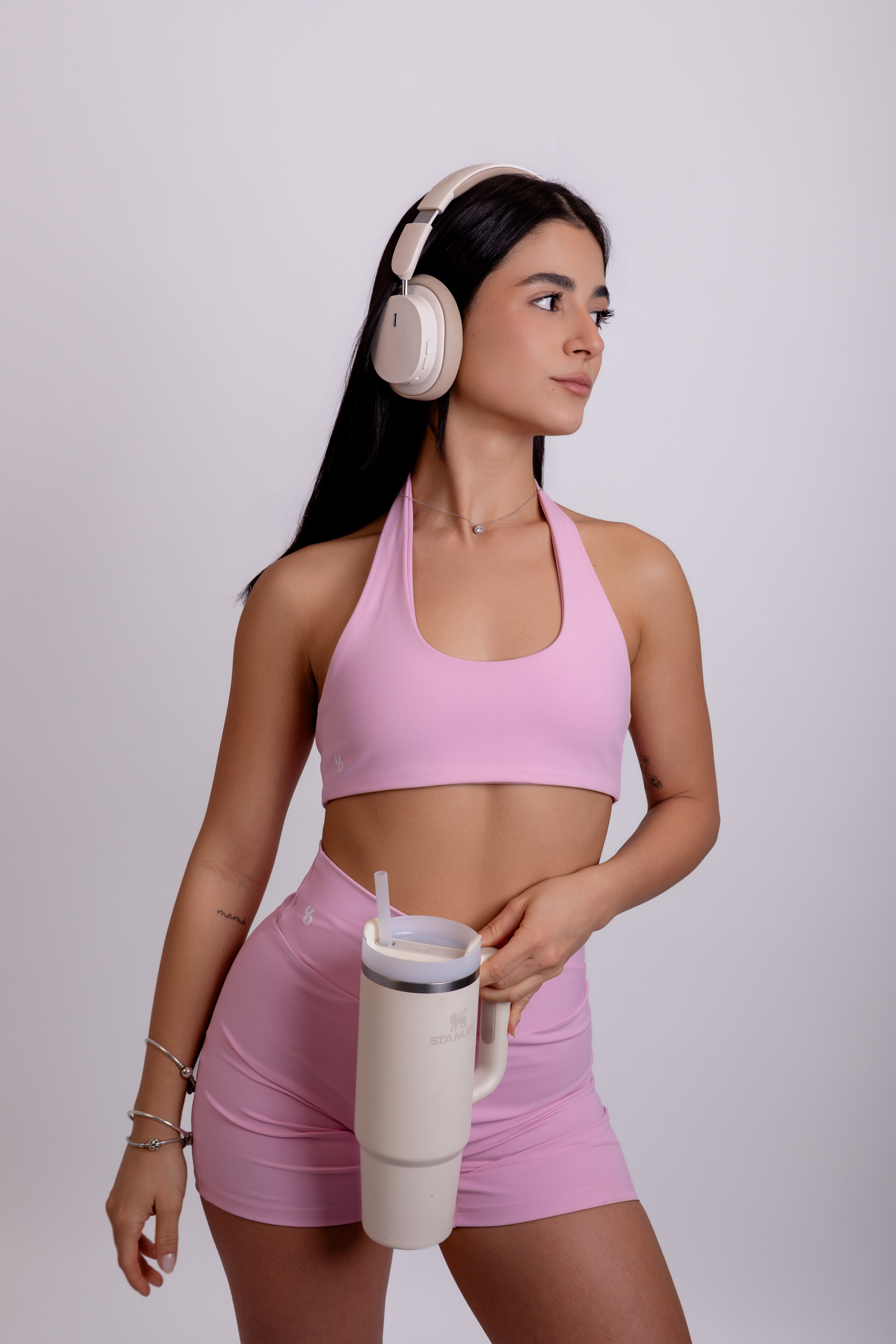 Top Frente Única | Soft Pink